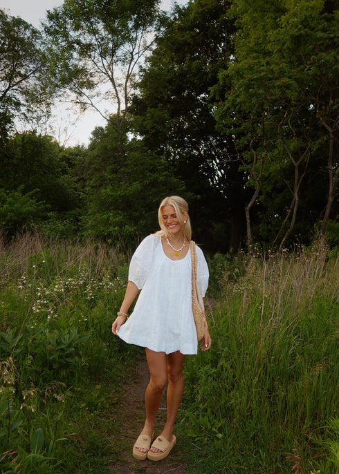 Golden Summer Romper