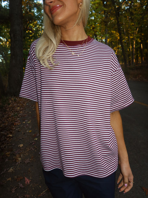 Take a Trip Tee // Plum