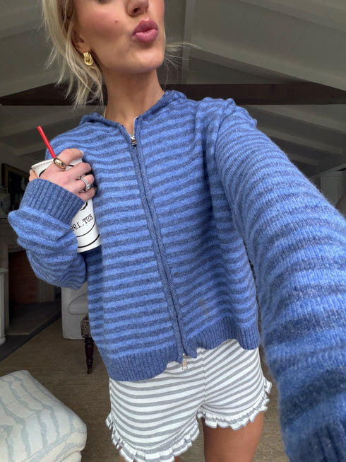 Club Cutie Zip-Up // Ocean