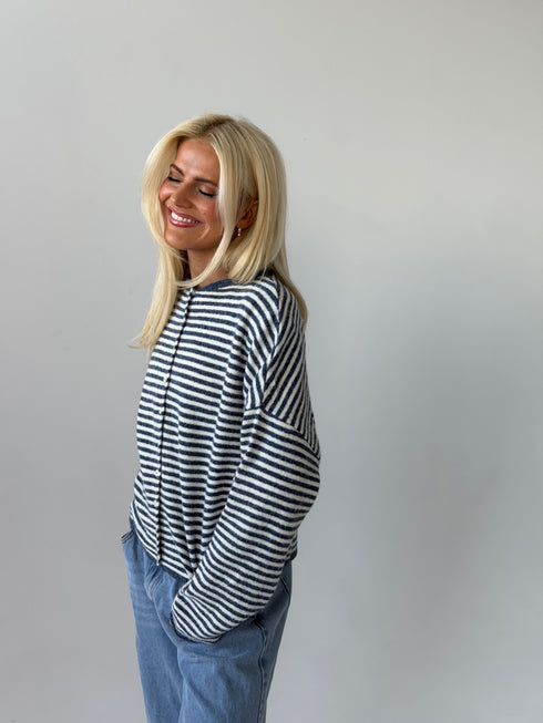 Coco Cutie Cardigan // Denim