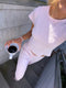 Perf Pointelle Tee // Ballet