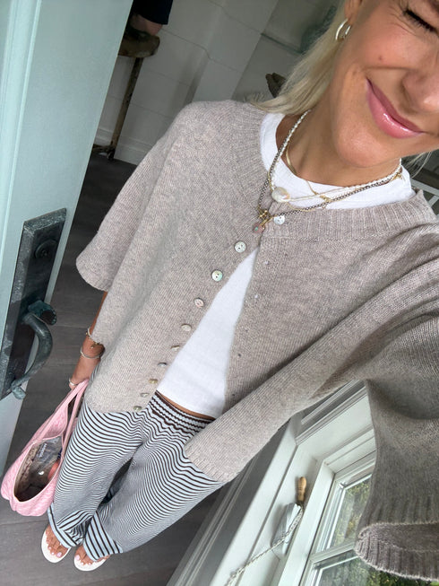 Ok Cutie Striped Pant // Sky