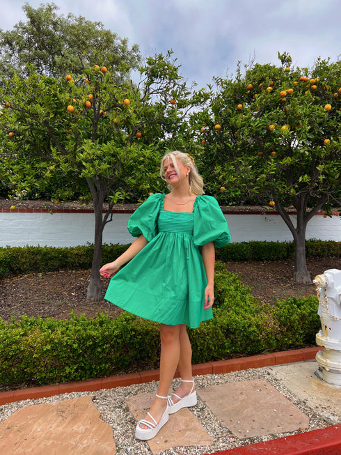 Flirt Back Bow Dress