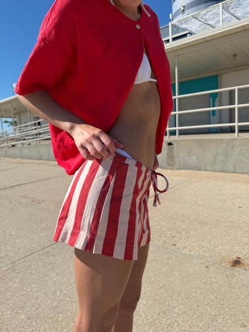 Boardwalk Shorts // Red