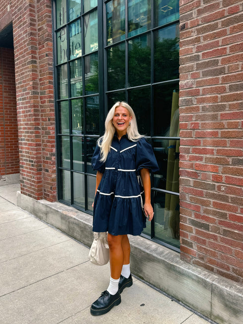 Nantucket Dress // Navy