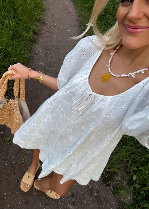 Golden Summer Romper