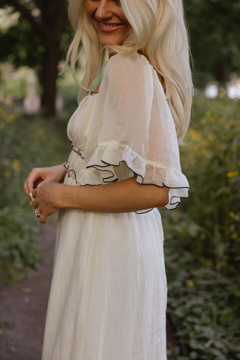 Dreamfield Maxi Dress // Vanilla