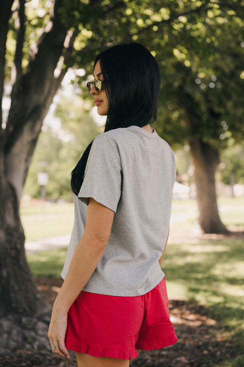 Coco Classic Tee // Heather Grey