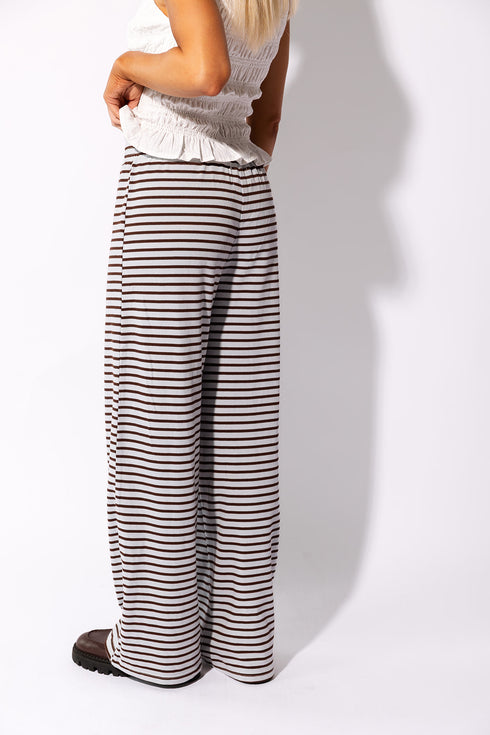 Ok Cutie Striped Pant // Sky