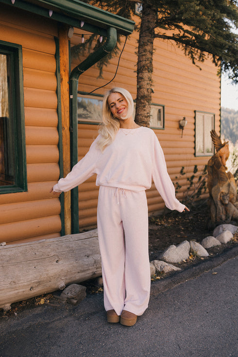 Daydream Crewneck // Rose