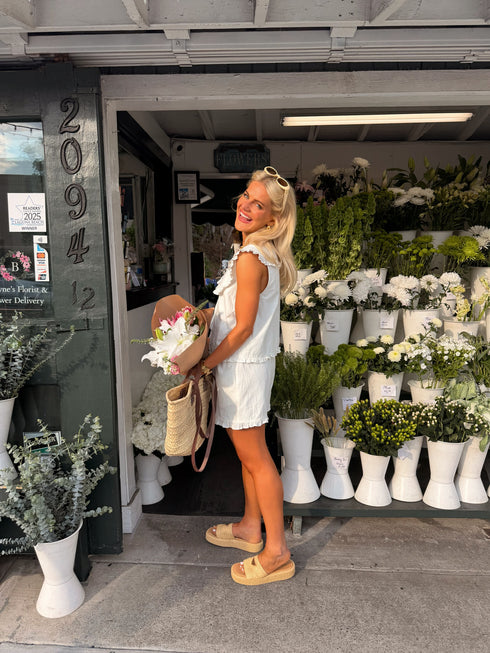 Slow Days Shorts // White