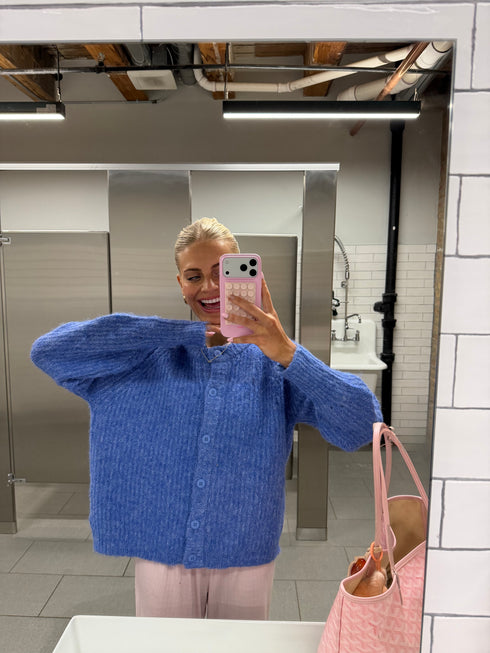 Alpine Cardigan // Blue