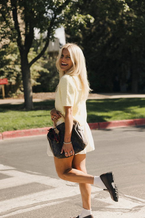 Class Cutie Cardigan // Butter