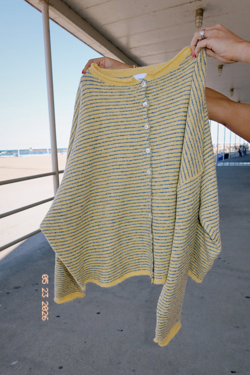 Coco Cutie Cardigan // Sunny Sky