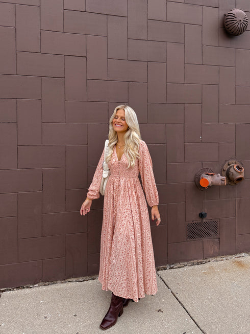 Pocket Full of Sunshine Dress // Mauve *RESTOCKED*