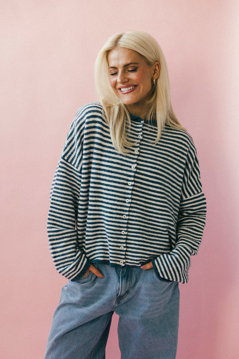 Coco Cutie Cardigan // Denim