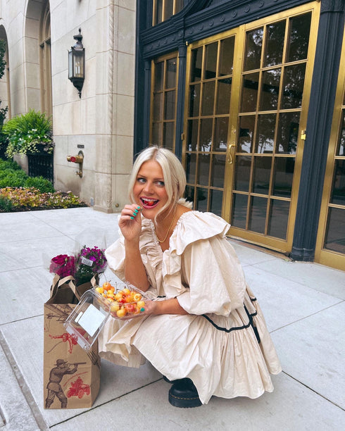 Dream Girl Dress // Cream