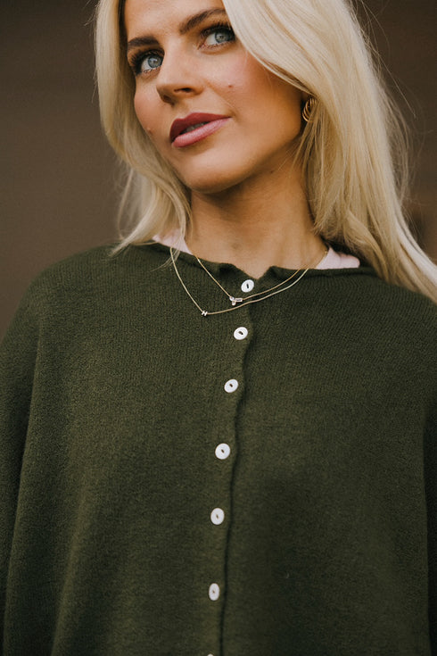 Coco Cutie Cardigan // Olive *COCO EXCLUSIVE*