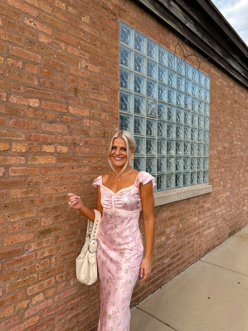 Fairy Dust Satin Dress