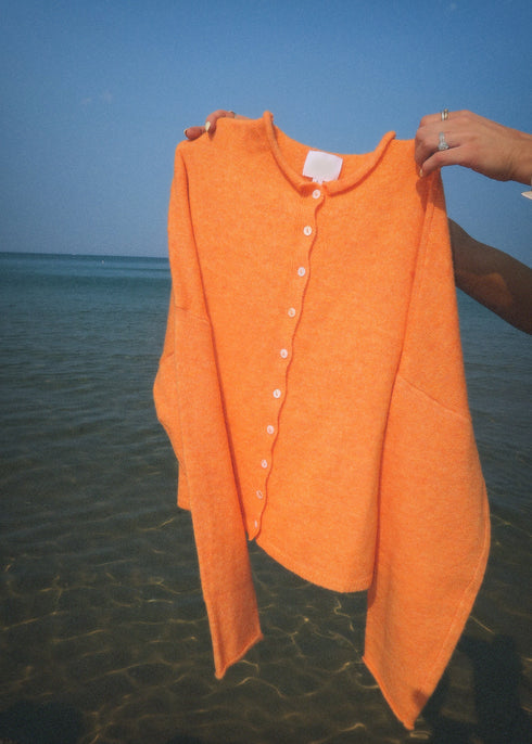 Coco Cutie Cardigan // Clementine