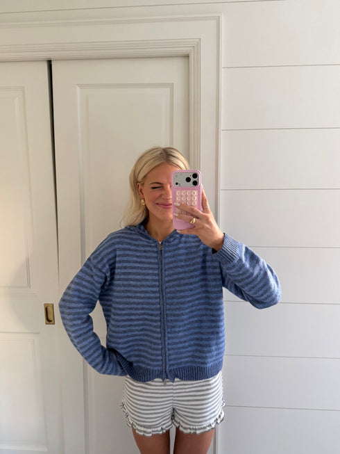 Club Cutie Zip-Up // Ocean