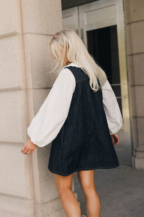 Teachers Pet Denim Dress