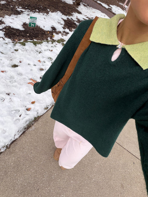 Classic Cutie Polo // Evergreen