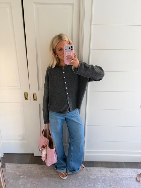 Coco Cutie Cardigan // Heather