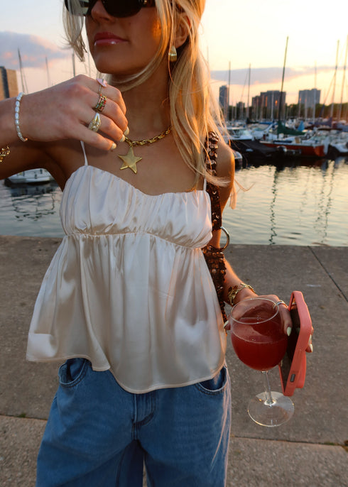 Let's Glow Girls Top