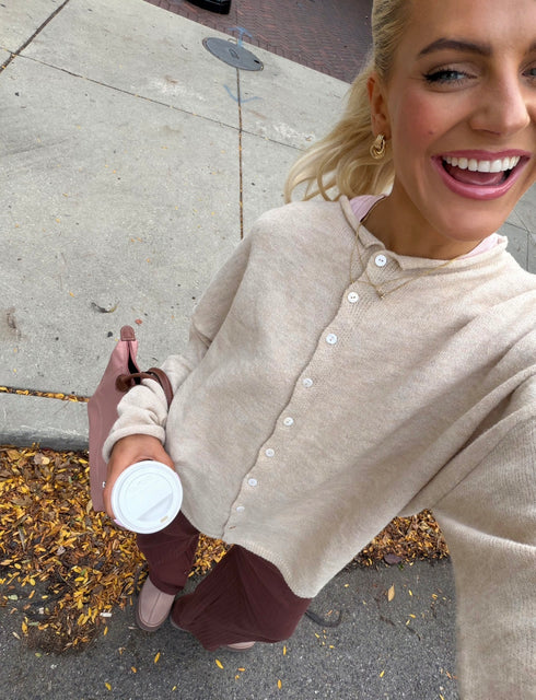 Coco Cutie Cardigan // Vanilla