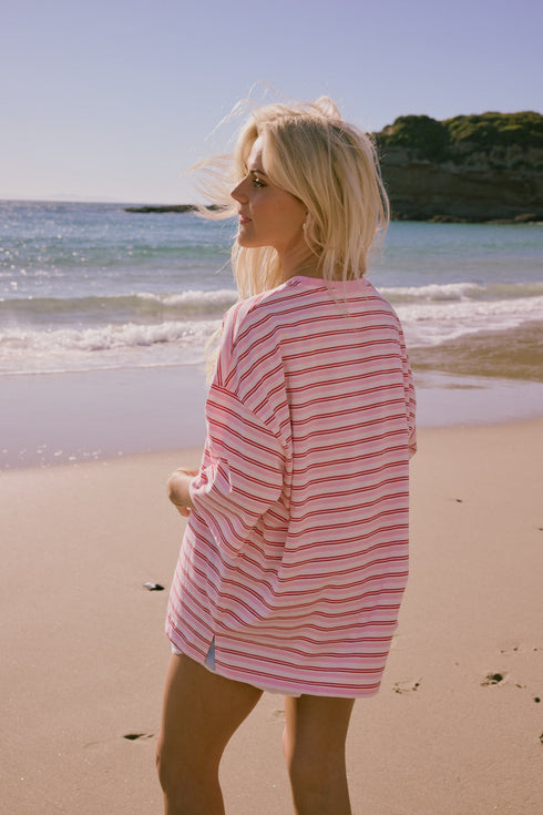 Funfetti Striped Tee