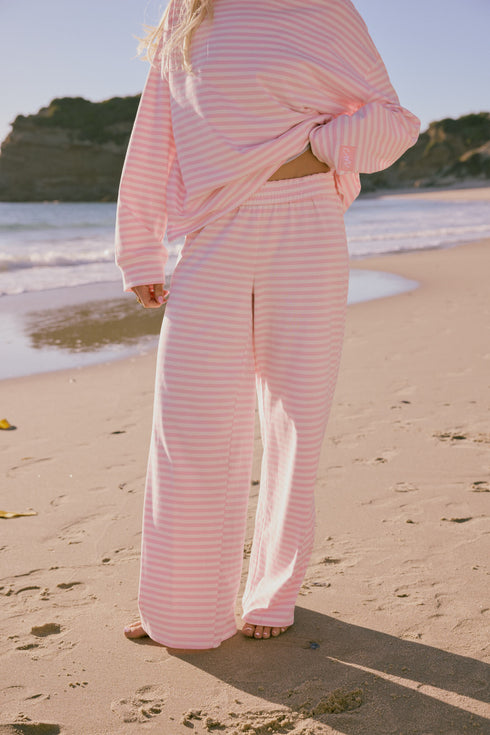 Sunny Club Pant // Baby Pink