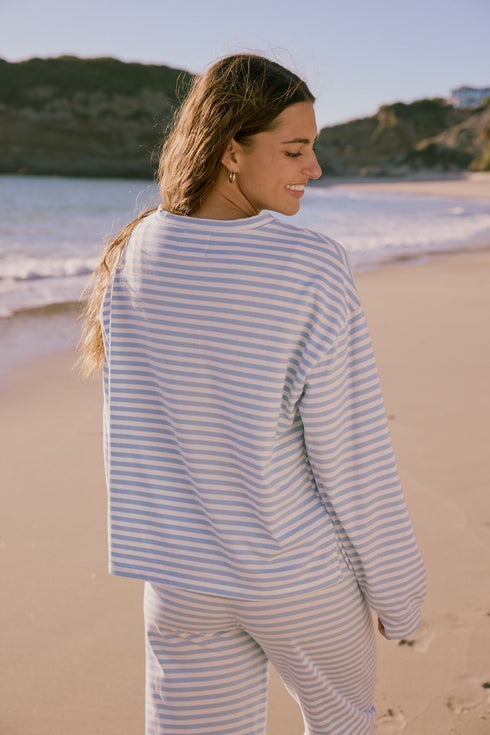 Sunny Club Pullover // Sky