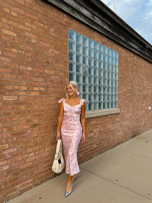 Fairy Dust Satin Dress