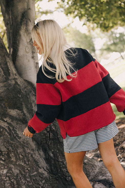 Schoolgirl Sweetheart Short // Navy