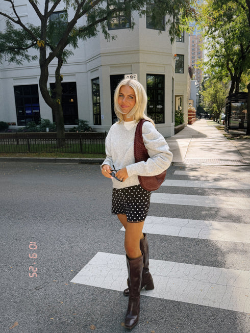 Studio Sweater// Dove