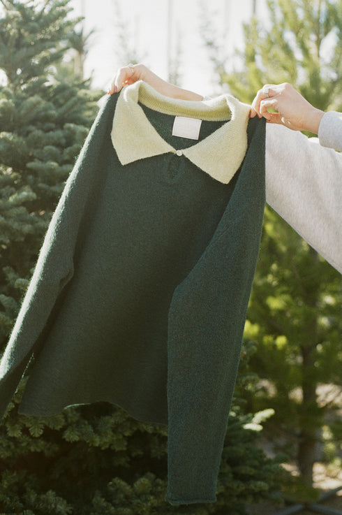 Classic Cutie Polo // Evergreen