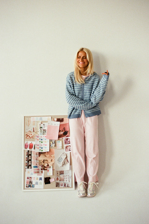 Club Cutie Zip-Up // Sky Stripe *COCO EXCLUSIVE*