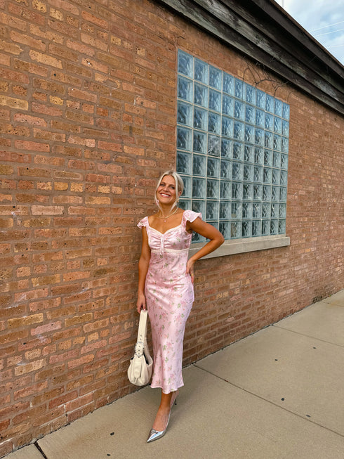 Fairy Dust Satin Dress