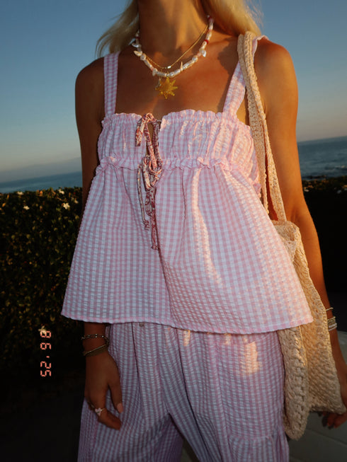 Picnic Princess Top // Pink