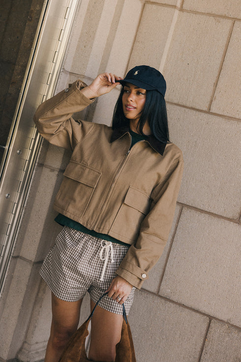 Schoolgirl Sweetheart Short // Mocha