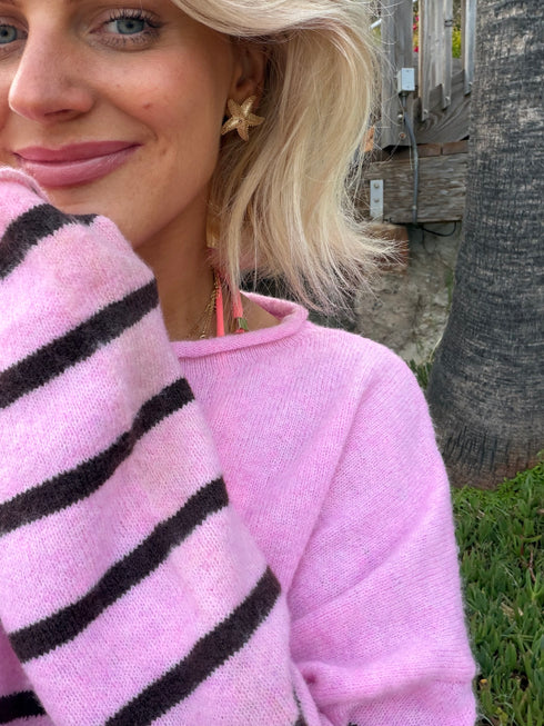 Sun Club Knit // Strawberry