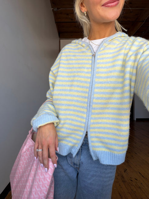 Club Cutie Zip Up // Split *PREORDER*