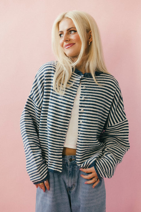 Coco Cutie Cardigan // Denim