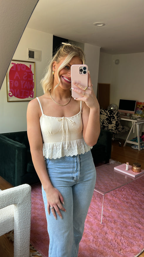 Nostalgic Summer Knit Tank