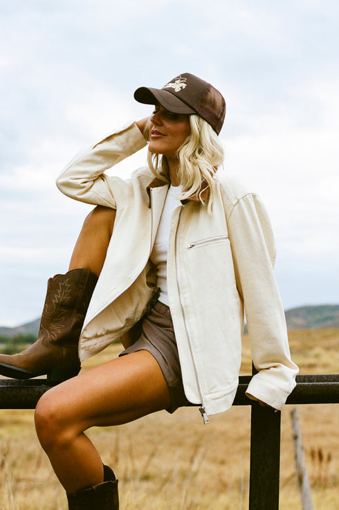 Wrangler Jacket // Cream