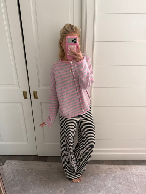 Coco Cutie Cardigan // Swirl Stripe