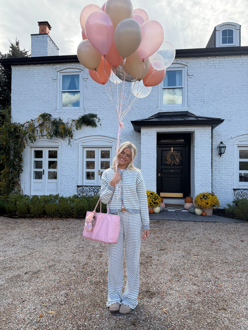 Sunday Girl Striped Pant // H. Grey *RESTOCKED*