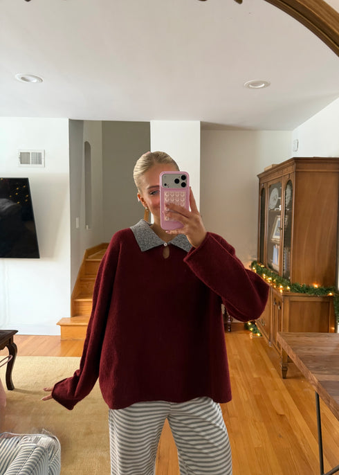 Classic Cutie Polo // Wine