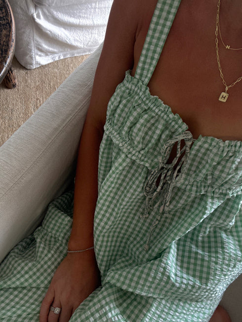 Picnic Princess Top // Green